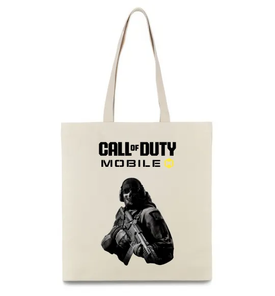 Еко-сумка CoD mobile Бежевий фото
