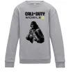 Детский Свитшот CoD mobile Серый меланж фото