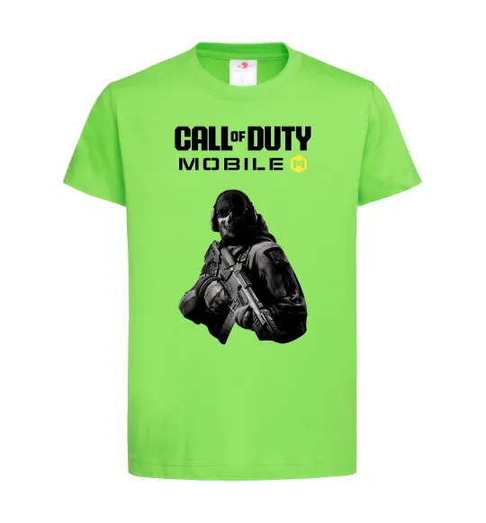 Детская футболка CoD mobile Лаймовый фото