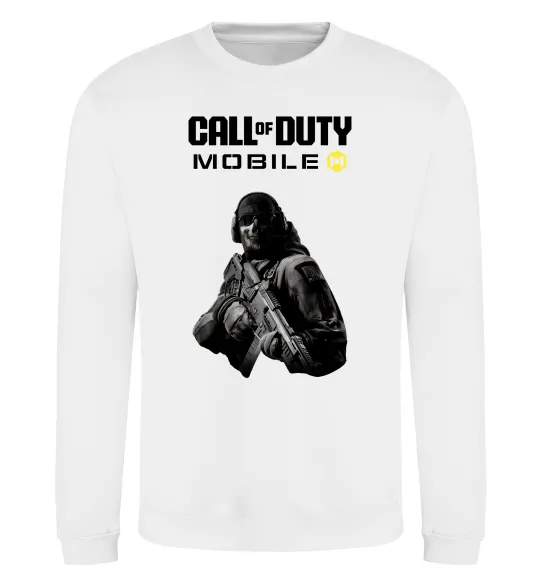 Свитшот CoD mobile Белый фото