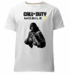 Чоловіча преміум футболка CoD mobile Білий фото
