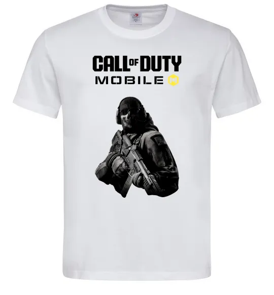 Мужская футболка CoD mobile Белый фото