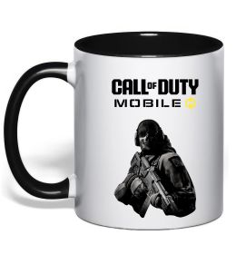 Чашка с цветной ручкой CoD mobile