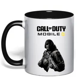 Чашка с цветной ручкой