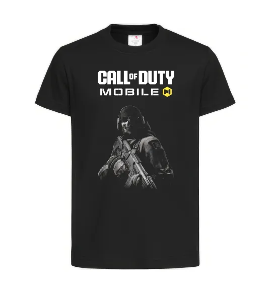 Детская футболка CoD mobile Черный фото