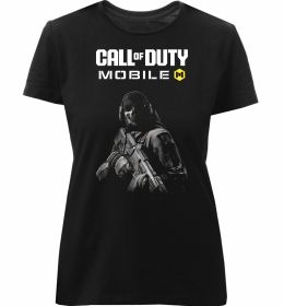 Женская премиум футболка CoD mobile