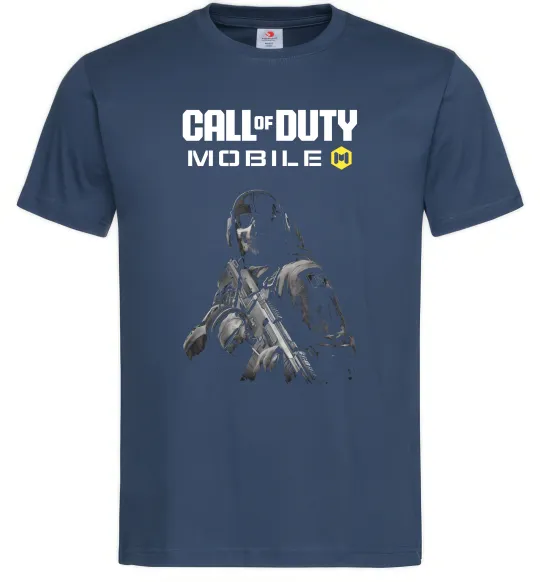 Мужская футболка CoD mobile Темно-синий фото