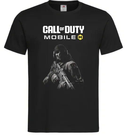 Мужская футболка CoD mobile Черный фото