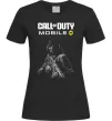 Жіноча футболка CoD mobile Чорний фото