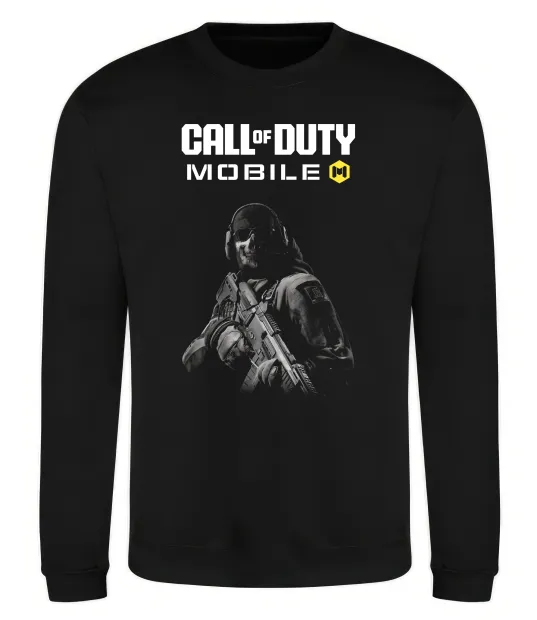 Світшот CoD mobile Чорний фото