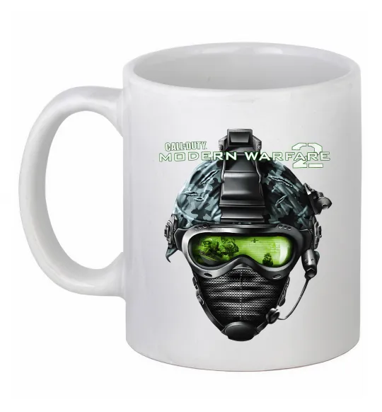 Чашка керамічна Call of Duty Modern Warfare 2 Білий фото