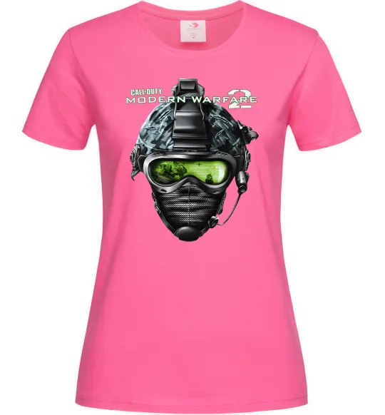 Жіноча футболка Call of Duty Modern Warfare 2 Яскраво-рожевий фото