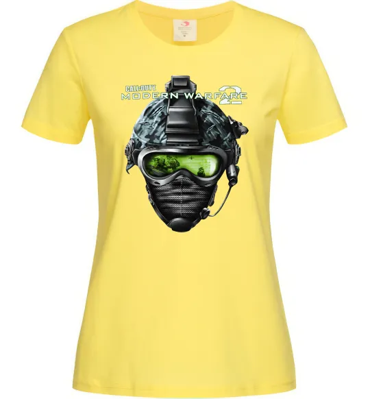 Жіноча футболка Call of Duty Modern Warfare 2 Лимонний фото