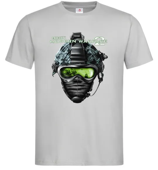 Чоловіча футболка Call of Duty Modern Warfare 2 Сірий фото