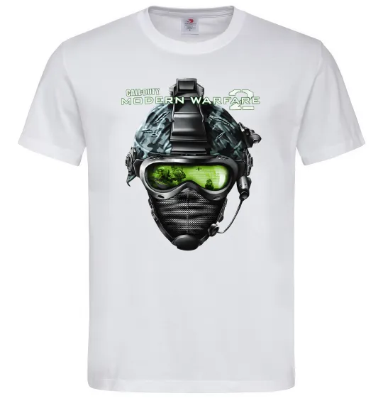 Чоловіча футболка Call of Duty Modern Warfare 2 Білий фото
