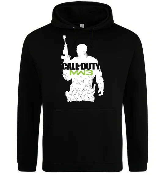 Женская толстовка (худи) CoD MW3 Черный фото