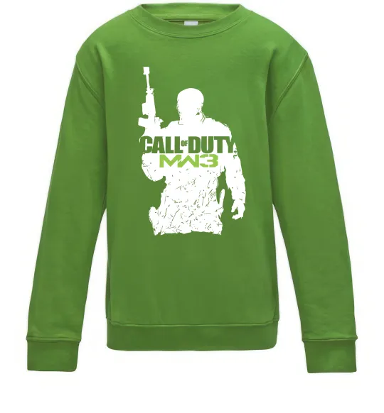 Детский Свитшот CoD MW3 Лаймовый фото