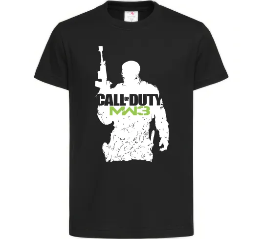 Дитяча футболка CoD MW3 Чорний фото