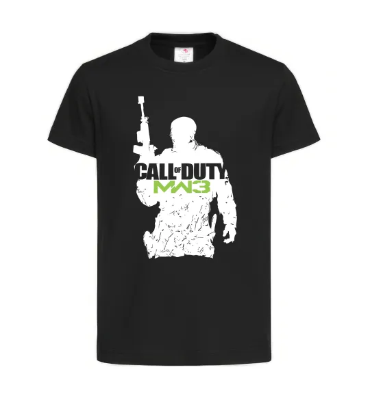 Детская футболка CoD MW3 Черный фото