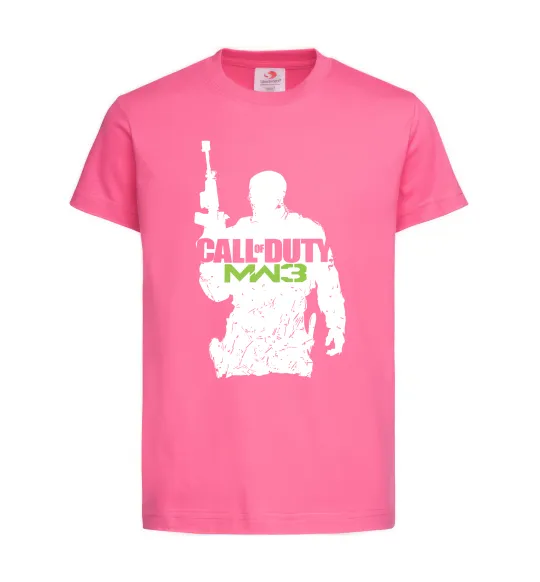 Детская футболка CoD MW3 Ярко-розовый фото