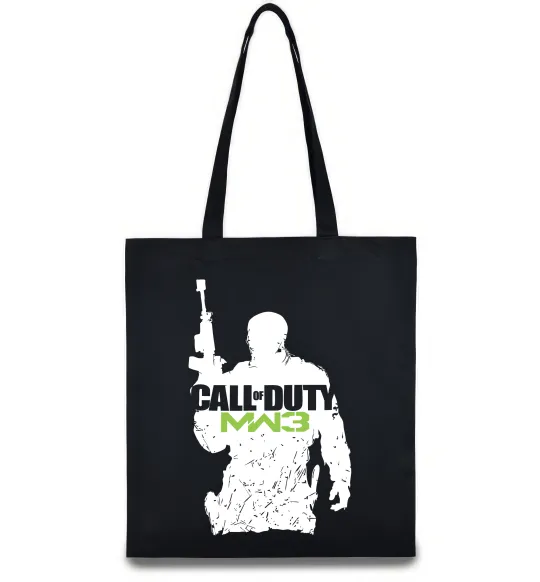 Еко-сумка CoD MW3 Чорний фото