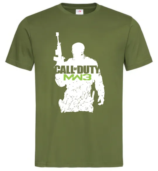 Мужская футболка CoD MW3 Оливковый фото