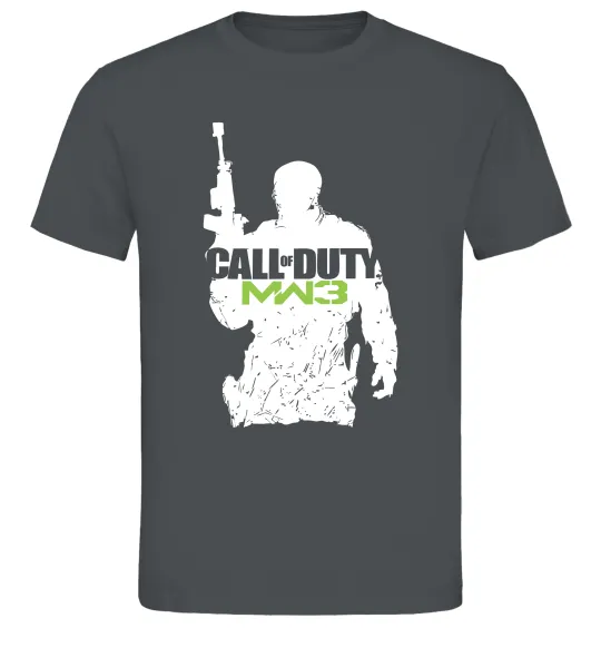 Мужская футболка CoD MW3 Графит фото
