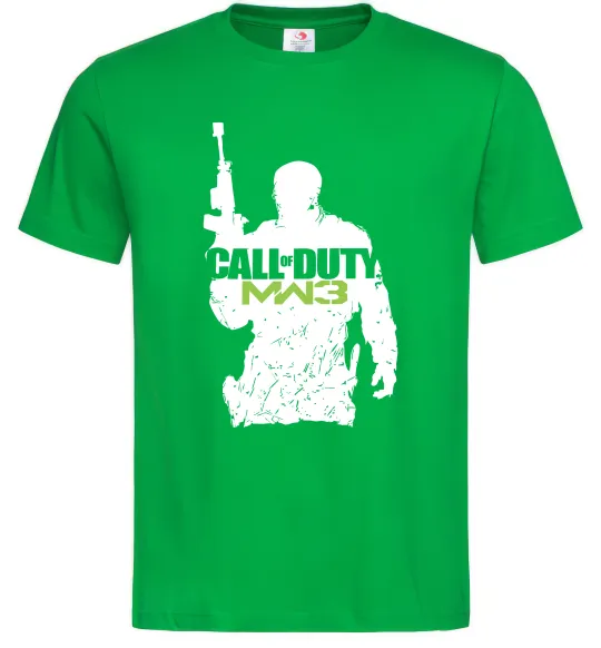 Мужская футболка CoD MW3 Зеленый фото