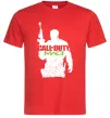 Мужская футболка CoD MW3 Красный фото