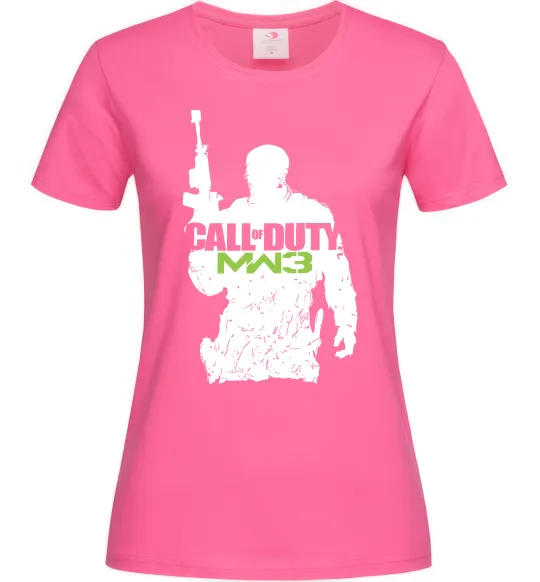 Жіноча футболка CoD MW3 Яскраво-рожевий фото
