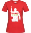 Жіноча футболка CoD MW3 Червоний фото
