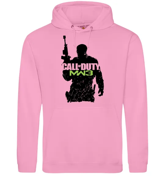 Чоловіча толстовка (худі) CoD MW3 Рожевий фото