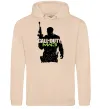 Мужская толстовка (худи) CoD MW3 Песочный фото