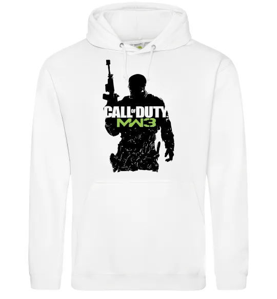 Женская толстовка (худи) CoD MW3 Белый фото