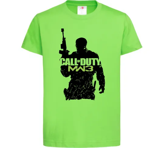 Дитяча футболка CoD MW3 Лаймовий фото