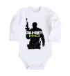 Дитячий бодік CoD MW3 Білий фото