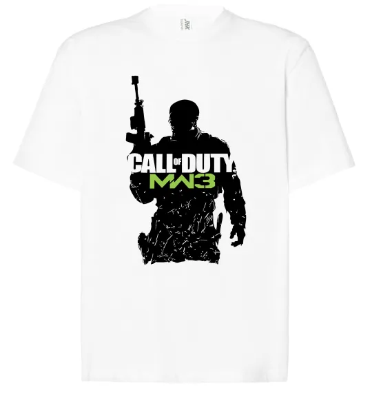 Футболка Оверсайз CoD MW3 Белый фото