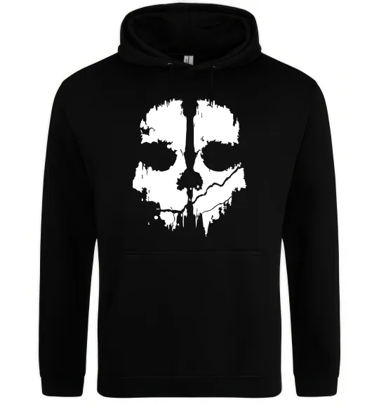 Чоловіча толстовка (худі) Ghost Чорний фото