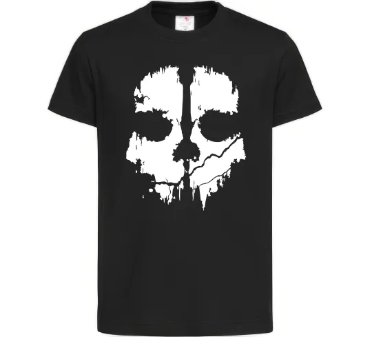 Дитяча футболка Ghost Чорний фото