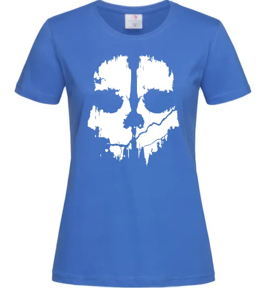 Женская футболка Ghost Ярко-синий фото