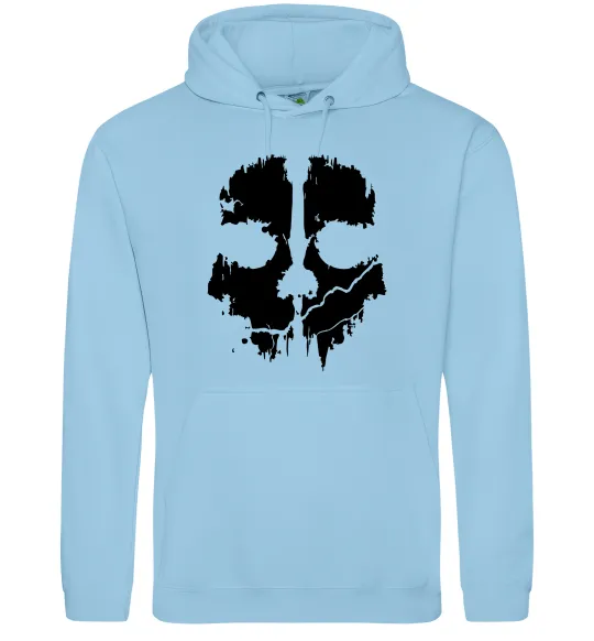 Женская толстовка (худи) Ghost Голубой фото