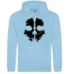Женская толстовка (худи) Ghost Голубой фото