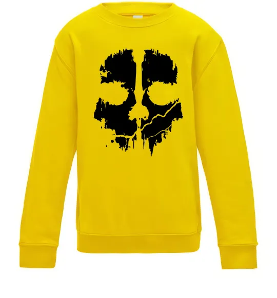 Детский Свитшот Ghost Солнечно желтый фото