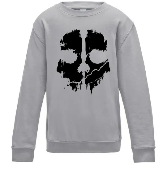 Детский Свитшот Ghost Серый меланж фото