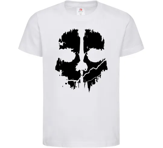 Дитяча футболка Ghost Білий фото