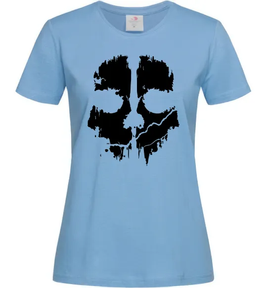 Женская футболка Ghost Голубой фото