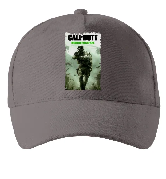 Кепка Modern Warfare Сірий фото