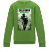 Детский Свитшот Modern Warfare Лаймовый фото