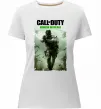 Жіноча преміум футболка Modern Warfare Білий фото