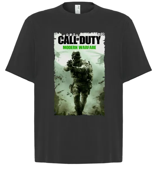 Футболка Оверсайз Modern Warfare Черный фото